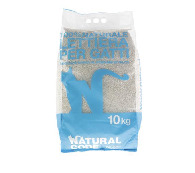 Natural Code Lettiera Agglomerante 10L - Profumata al Talco Natural Code Lettiera Agglomerante 10L - Profumata al Talco